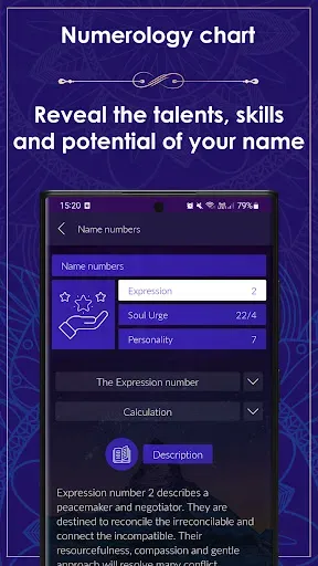 Скриншот 3 — Numerology Rediscover Yourself