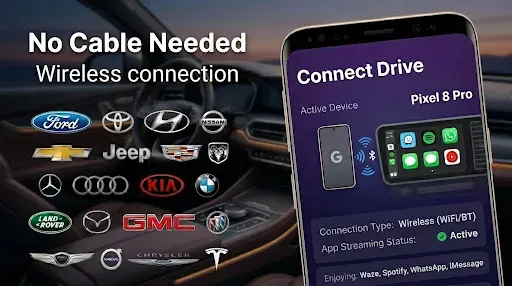 Скриншот 1 — CarPlay Android Auto Link