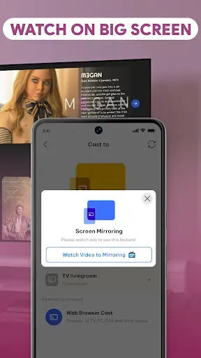 Скриншот 2 — AI Mirror: Screen Mirroring TV