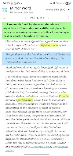 Скриншот 4 — Mirror Study Bible