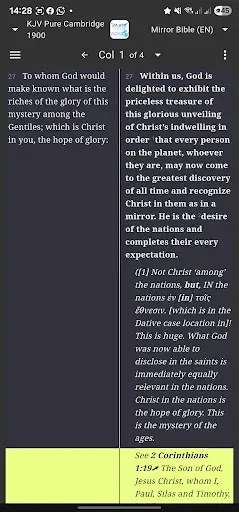 Скриншот 7 — Mirror Study Bible