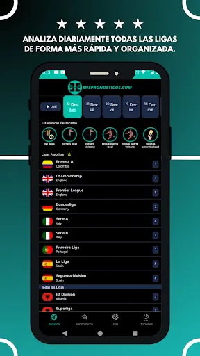 Скриншот 1 — Mis Pronósticos AI