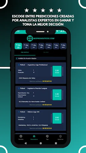 Скриншот 3 — Mis Pronósticos AI