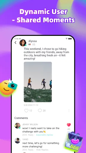 Скриншот 2 — MissLive - Voice & Chat Near