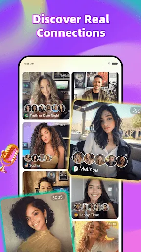 Скриншот 3 — MissLive - Voice & Chat Near