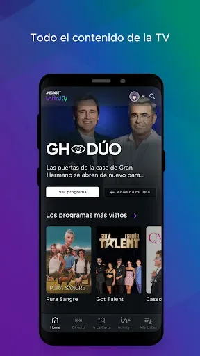 Скриншот 1 — Mediaset Infinity España