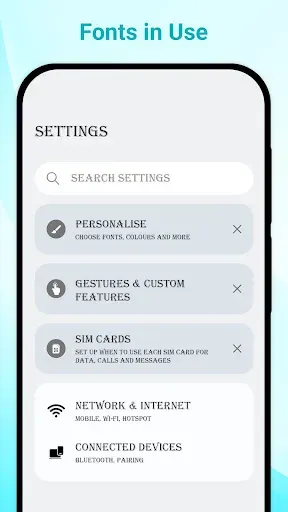 Скриншот 5 — Font Installer - Change Fonts