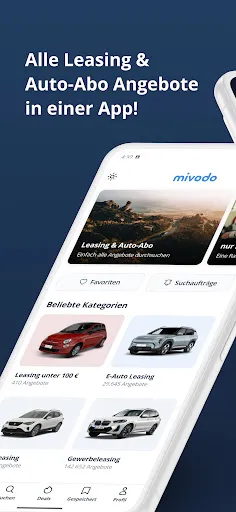 Скриншот 1 — Mivodo - Leasing & Auto-Abo