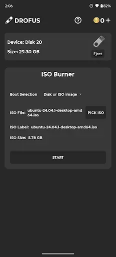 Скриншот 6 — DROFUS - ISO 2 USB