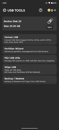 Скриншот 5 — USB TOOLS