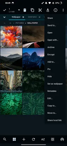 Скриншот 3 — MiXplorer Silver