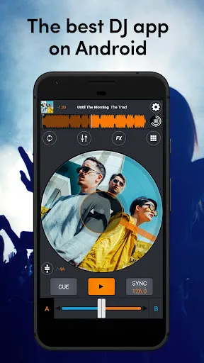 Скриншот 1 — Cross DJ - Music Mixer App