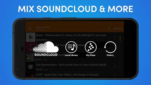 Скриншот 3 — Cross DJ - Music Mixer App