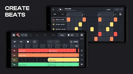 Скриншот 2 — Remixlive - Make Music & Beats