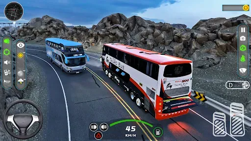 Скриншот 5 — Автобус Вождение Автобус Игры