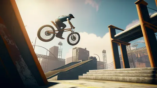 Скриншот 7 — BMX Megaramp Stunts