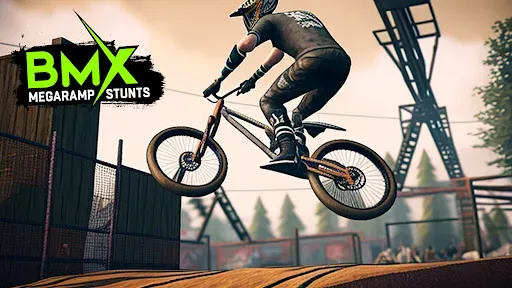 Скриншот 8 — BMX Megaramp Stunts