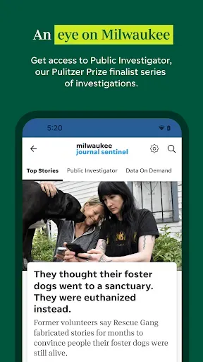 Скриншот 5 — Milwaukee Journal Sentinel