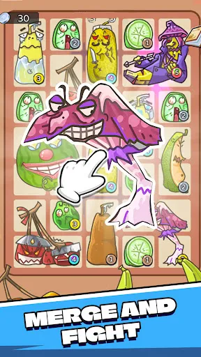 Скриншот 2 — Merge Plants: Zombie Warfare