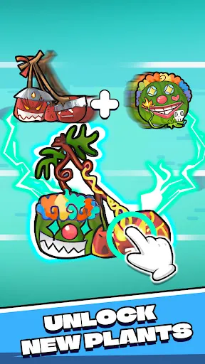 Скриншот 4 — Merge Plants: Zombie Warfare