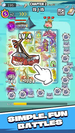 Скриншот 5 — Merge Plants: Zombie Warfare