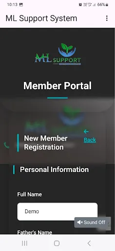 Скриншот 3 — ML Support