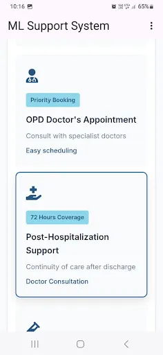 Скриншот 4 — ML Support