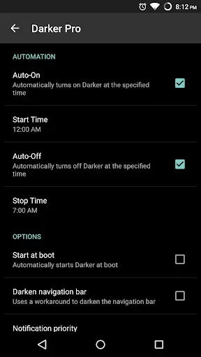 Скриншот 4 — Darker (Screen Filter)