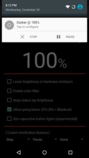 Скриншот 5 — Darker (Screen Filter)