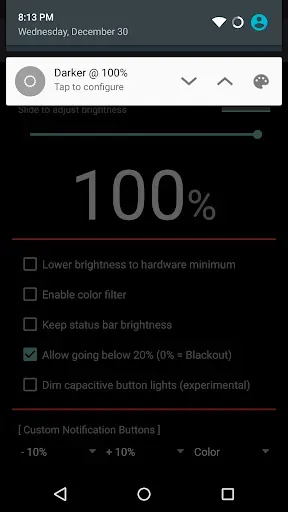 Скриншот 7 — Darker (Screen Filter)