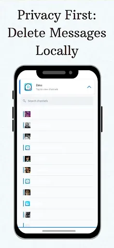 Скриншот 4 — DisDeleter :Delete discord dms
