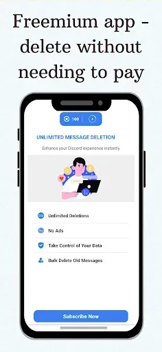 Скриншот 5 — DisDeleter :Delete discord dms