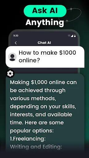 Скриншот 2 — AI Chat・Ask Chatbot Assistant