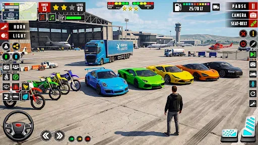 Скриншот 1 — Cargo Truck Simulator 3D Game