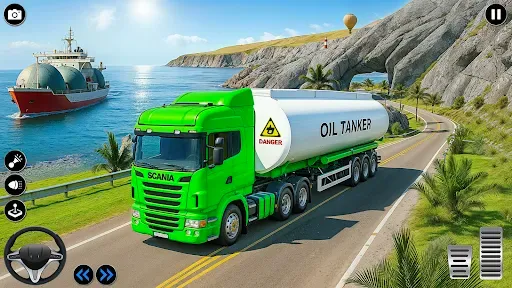 Скриншот 5 — Cargo Truck Simulator 3D Game