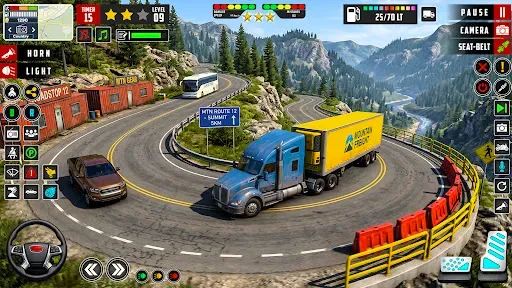 Скриншот 6 — Cargo Truck Simulator 3D Game
