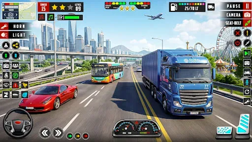 Скриншот 7 — Cargo Truck Simulator 3D Game