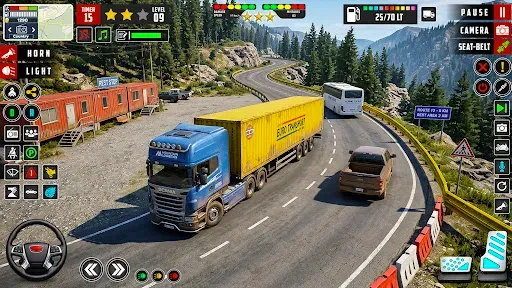 Скриншот 8 — Cargo Truck Simulator 3D Game