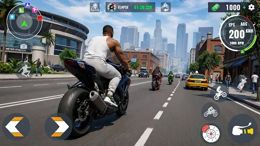 Скриншот 4 — Extreme Bike Wheelie 3D
