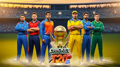 Скриншот 1 — Cricket Match Legends: T20 3D