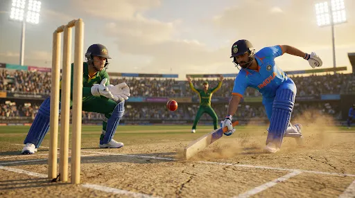 Скриншот 2 — Cricket Match Legends: T20 3D