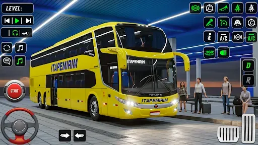 Скриншот 1 — Камаз Автобус Симулятор Игра
