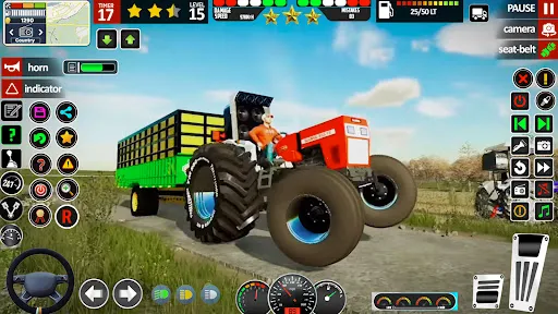 Скриншот 4 — Indian Tractor Games Simulator