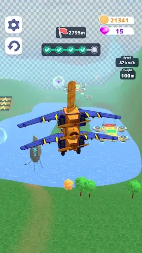 Скриншот 8 — Fly Challenge: Авиасимулятор