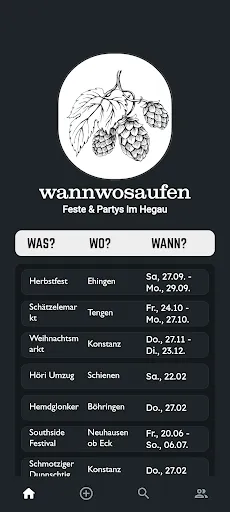 Скриншот 1 — WannWoSaufen