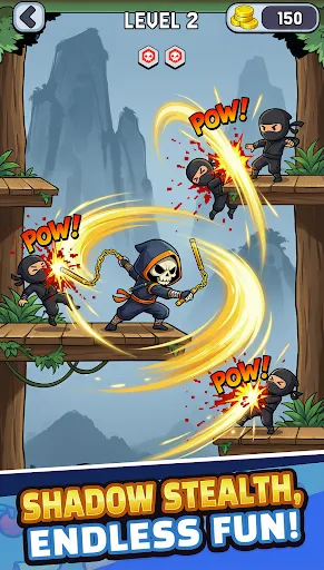 Скриншот 1 — Ninja Dash: Slash Run