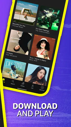 Скриншот 2 — TREBEL: Music, MP3 & Podcasts
