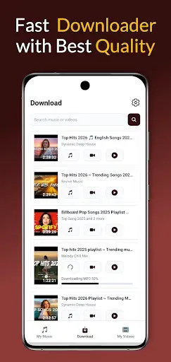 Скриншот 2 — Unlimited Mp3 Music Downloader