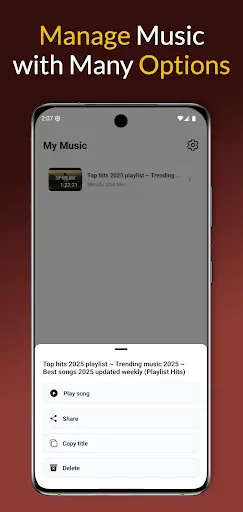 Скриншот 3 — Unlimited Mp3 Music Downloader