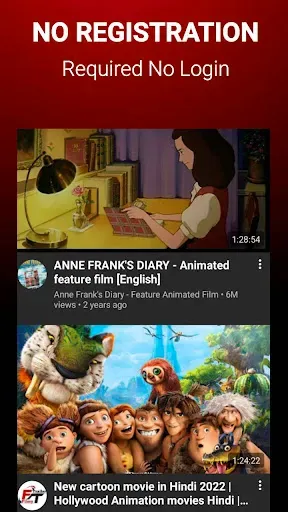 Скриншот 3 — Cartoon Video Player HD